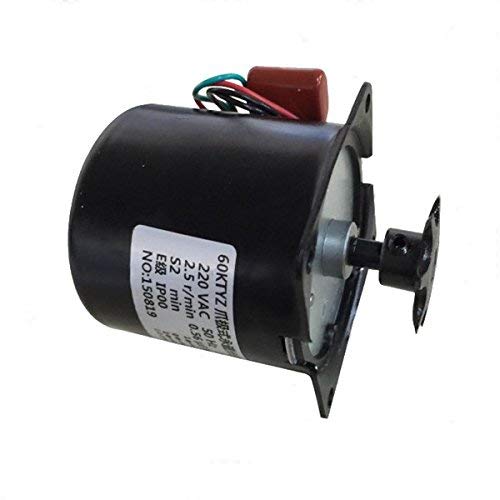 Metal Ac 220V 2.5Rpm Gear Box Electric Synchronous Motor Gear Motor Replacements (B07BHJK6SB) Amazon Price History, Amazon Price Tracker