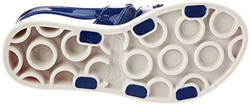 Sandália Barbie Spa, Grendene Kids, Criança Unissex, Branco/Azul Metalizado, 29