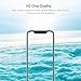 Zizo Glass Compatible with iPhone X Tempered Glass Screen Protector Anti Scratch 9H Hardness iPhone Xs Case