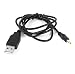 uxcell High Speed USB 2.0 A Male to DC 4.0mm x 1.7mm Power Cable 3Ft Long