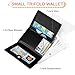 Sunwel Fashion Girls Cute Wallet 3D Duck Whale Mini Wallet Small Wallet Credit Card Holder ID Window for Women (BLACK)