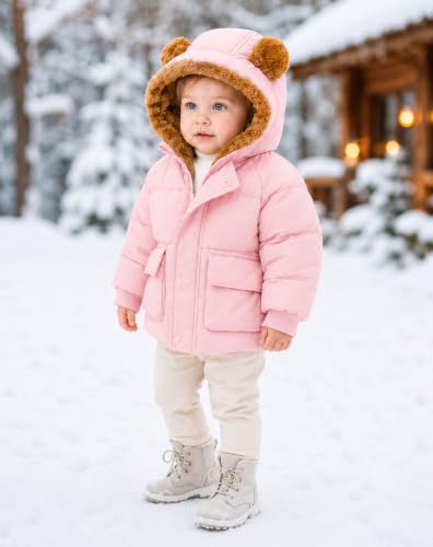 Image of BFUSTYLE Baby Coat 6M-5T Winter Clothes Toddler Boy Girl Jacket with Hood
