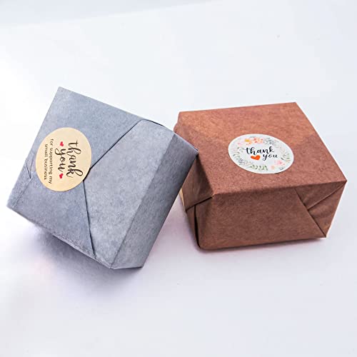Image of MR FIVE 60 Sheets Gift Tissue Paper Bulk, 20 inch x 14 inch, Brown and Grey Tissue for Gift Bags, Wrapping Paper for Easter, Halloween, Birthday, Wedding, Baby Shower, Christmas, 3 Colors (Brown)