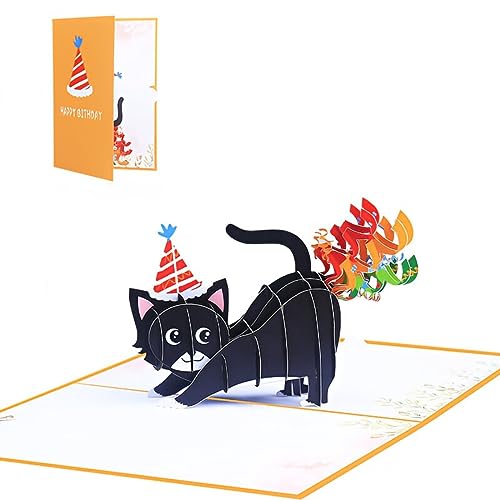 Amazon | 飛び出すメッセージカード 多目的 グリーティングカード 立体