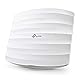 TP-Link EAP225 Omada AC1350 Gigabit Wireless Access Point Business WiFi Solution w/Mesh Support, Seamless Roaming & MU-MIMO PoE Powered SDN Integrated Cloud Access & Omada App White Product Image 1