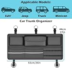 Hanging Trunk Storage Organizer for Car Collapsible Storage Bag - Image 2