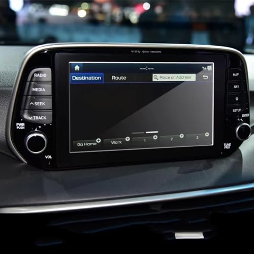 Film protecteur d'écran LCD verre trempé Hyundai Santa Fe 2019-2020 accessoire navigation