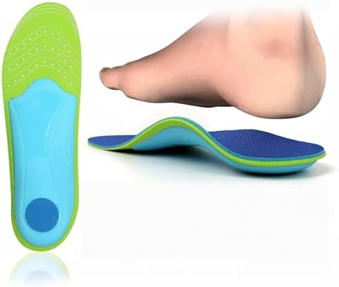 Palmilhas ortopédicas de suporte de arco para pés chatos, dor de ...