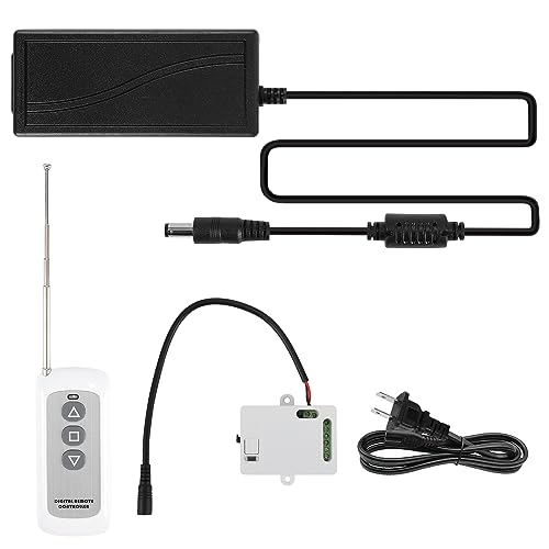 Contrôleur actionneur linéaire 12V complet avec récepteur radio et bloc 5A