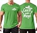 Cinco De Mayo Shirts for Men Mexico Mexican Shirt Sombrero Graphic T-Shirt Holiday Party Gift Short Sleeve Tee Tops(LightGreen, Large)