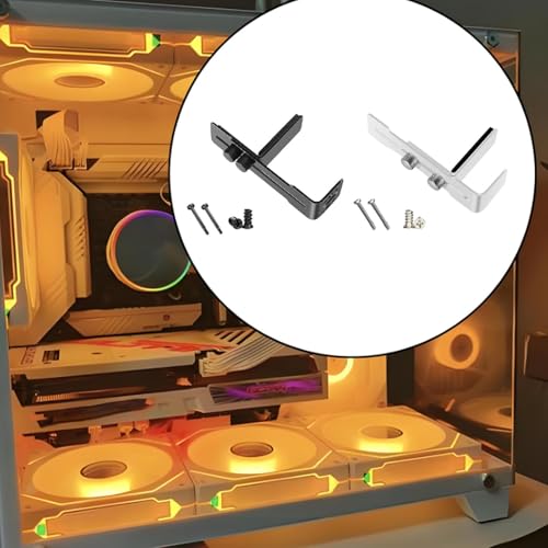 Image of Graphics Card Gpu Brace Support Bracket Sturdy Gpu Stand for Big Gpu Support Black|Computers /Tablets & Networking | Computer Components & Parts | Graphics /Video Cards