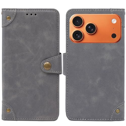 HsinchuTien �O���[ �J�o�[ ���� �ی삷�� TPU Silicone Cover �V���R�[�� Case ���U�[ �J�[�h ���[ �����o�b�N�� ���z �P�[�X �蒠�^ ���eApple iPhone 17 Pro Max 6.9 inch�Ƃ̌݊�����