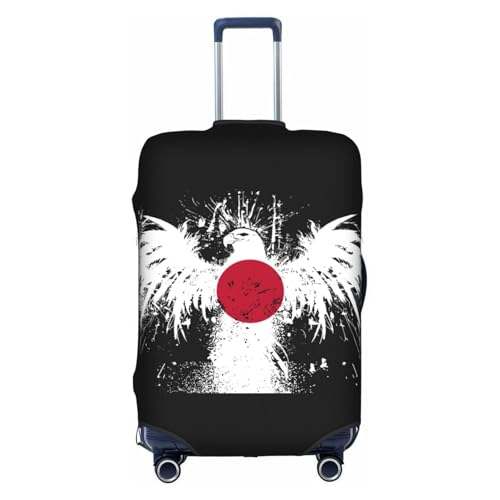 Travel Luggage Cover Japan Japanese Flag Fashion Washable Baggage Suitcase Protector Fit For Luggage Small