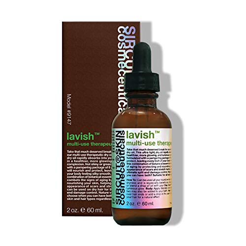 Sircuit Skin LAVISH Multi-Use Therapeutic Dry Oil - Multi-Purpose Face and Body Oil with Neem Leaf Extract and Botanical Essential Oils - Daily Skin Care Supports Luminous Skin (2 oz)