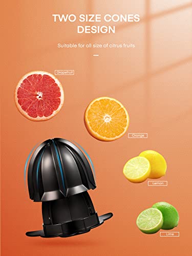 FOHERE Electric Citrus Juicer with Dual Cones — view 2