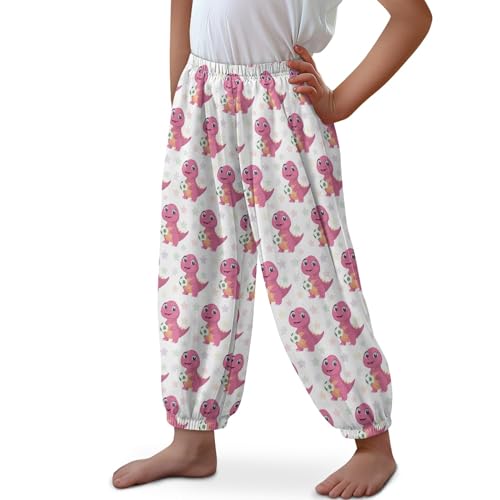 Image of Unisex Little Kids Yoga Trousers Bohemian Beach Pants Baggy Harem Activewear for Boys and Girls Age 3-10
