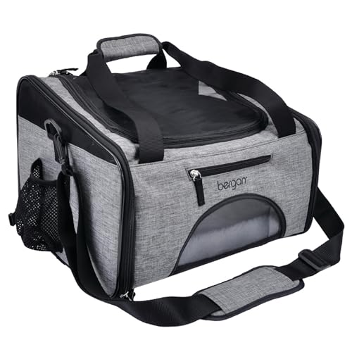 Coastal - Bergan - Booster Pet Carrier, Heather Grey, 10.5' H x 15.75' L x 12' W