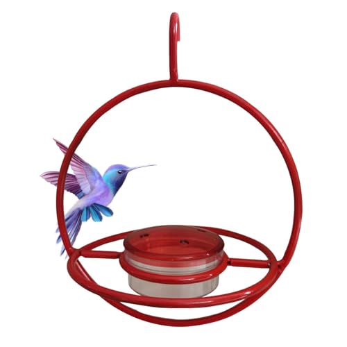 para Aves Exterior,con de Posadero y Tazón Ligero | Colgador Exterior para Aves | para Jilgueros Carboneros Y Jardines Patio Ventana Regalo