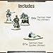 Wargames Delivered - Warlord Games Bolt Action Miniatures - German Army (Winter) Support Group Troop Set, World War 2 Miniatures, Action Figures 28mm Scale Army Men for Miniature War Game