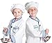 POPOHVER Master Chef Costume - 12 Pieces, Kitchen Role Play, Pretend Play - Includes Accessories, Chef Jacket & Hat