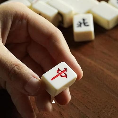 Jeu de Mahjong miniature complet pour jouer en petits espaces - 5