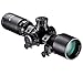 BARSKA 3-9x42 Contour Riflescope IR Mil-Dot Riflescope , Black