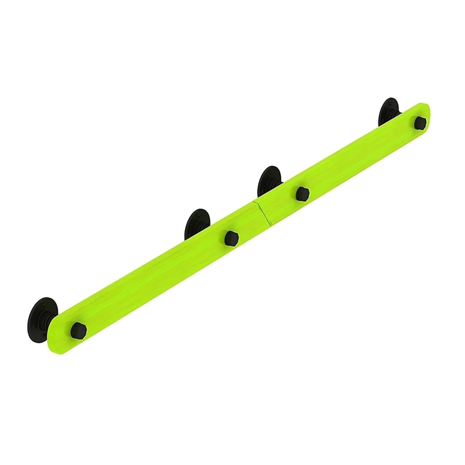 Rampe escalier bois extérieur antidérapante main courante murale 30 cm