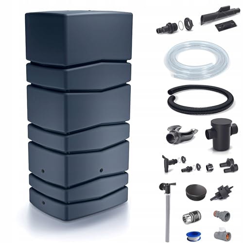 Dikel - Aqua Tower - Regentonne - Wassertank - Regenfass - Regenwassertonne...