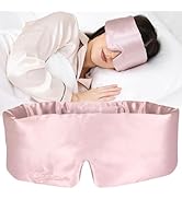 Elysium Luxury Silk Sleep Mask | Silk Eye Masks | Sleep in Luxurious Total Darkness | Women and M...