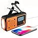 Produktbild Notfallradio Digitales Wetterradio Solar Handkurbel Radio Tragbares Survival Radio SOS Survival Tragbares Radio mit USB-Ladegerät Taschenlampe für Outdoor Zuhause und Notfall 4000mAh Powerbank