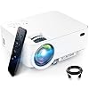 Mini Projector,HOMPOW Portable Projector 1080P Supported 2022 Upgraded Movie Projector and 176″ Display, Compatible with TV Stick/HDMI/VGA/USB/TV Box/Laptop/DVD/PS4 for Home