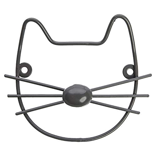 Tranquillo Crochet pour vêtements, Crochet Mural, Patère Chat Kitty. Fabriqué en Acier. Chambre d'enfants, Cadeau, 11.7 x 2 x 9.9 cm Cover