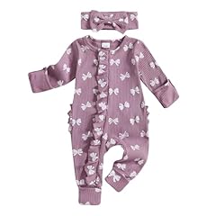 Bow Print Newborn Outfit