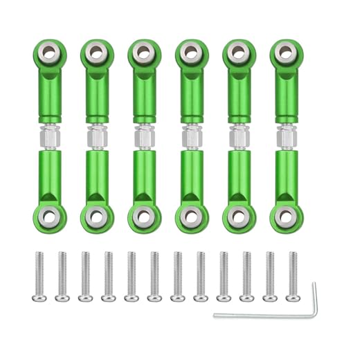 Bielle RC en métal vert pour Wltoys A959 A979 kit d'amélioration haute résistance 1/18