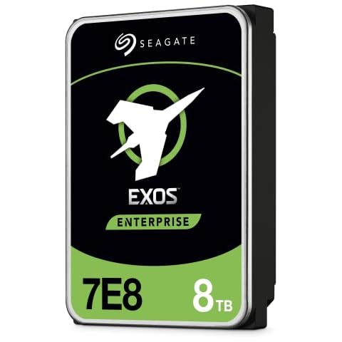 Disco Duro Interno Seagate Exos 7E8 Enterprise SAS HDD 8TB Cover
