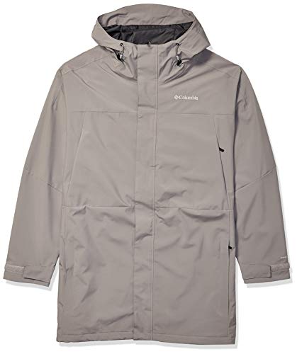 Columbia Men's Northbounder II Jacket, Waterproof & Breathable, LT, Boulder, Boulder Heather
