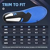 VALsole Plantar Fasciitis Arch Support Orthopedic Insoles, Relieve Flat Feet Heel Pain Shock Absorption Comfortable Inserts,Insoles for Men and Women,Purple Size 7 - Image 7