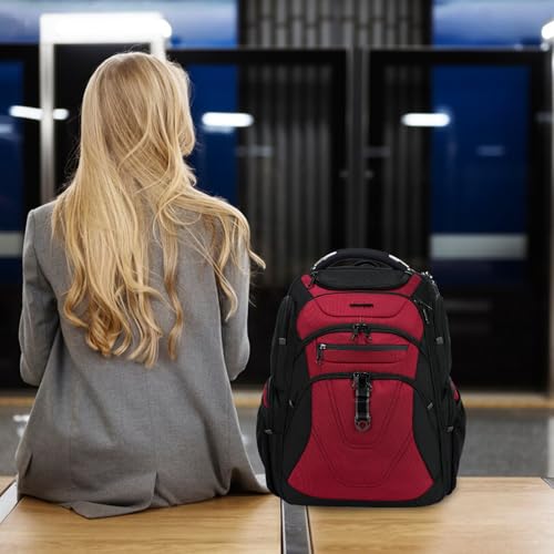Image of KROSER TSA Friendly Travel Laptop Backpack 17.3 Inch