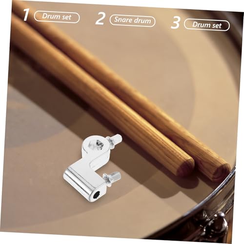 Soporte estable para mazo de pedal de batería Totority, ligero y fácil de instalar para pedales de batería estándar miniatura 6