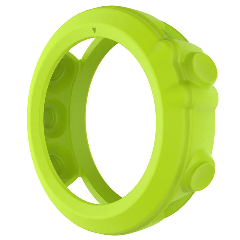 Coque Garmin Fenix 3 en silicone vert pour le sport et les sorties outdoor