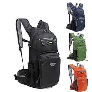 Hiking Daypack Waterproof Biking Backpack 15L Lightweight Durable Backpack for Ski Snowboarding Running MTB Cycling