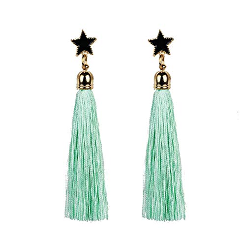 Boucles d'oreilles pendantes étoile légères pour masquer les lobes fatigués