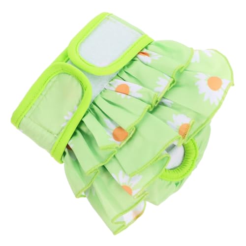 HEMOTON Dog Diaper for Female Dogs Washable Comfortable Pet Pants Period Travel Outdoor Soft Gentle Decorative Design Puppy Diaper