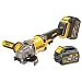 Produktbild Dewalt DCG414T2-GB XR Akku-Flex-Voltschleifer mit 2 x 6 A Batterien, 54 V, Gelb/Schwarz, 125 mm, 7-teiliges Set