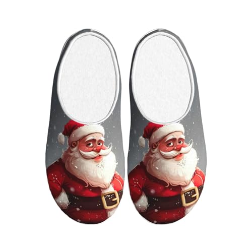 Pantoufles d'intérieur chaudes en peluche EdWal antidérapantes taille 39