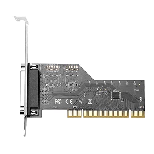Pci Adapter Card PCI to Parallel 25Pin DB25 Printer Port Controller Expansion Card for Desktop Computer