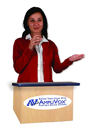 Amplivox Folding Tabletop Lectern (Maple) #TOP3