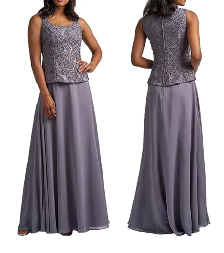 2 Pieces Mother of The Bride Dresses with Jacket Long Formal Evening Gowns for Women Mother of The Groom Dress2