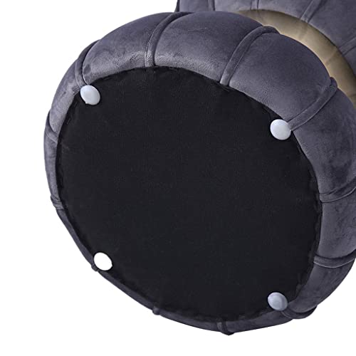 Repose-pieds poufs rembourré avec structure stable pour chaise et canapé