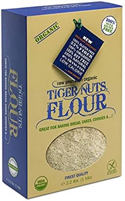 TIGER NUTS - FLOUR PREMIUM ORGANIC(2.2 lbs)| Gluten-Free, High Fiber, Gluten, Non-Allergenic, AIP, Paleo Perfect